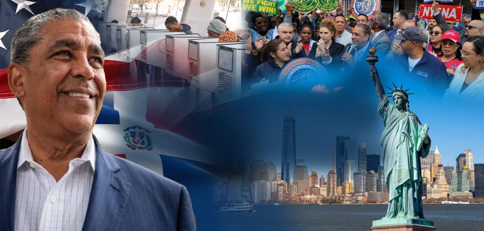 Adriano Espaillat lleva apoyo importante de los adultos de 50 años en votaciones.