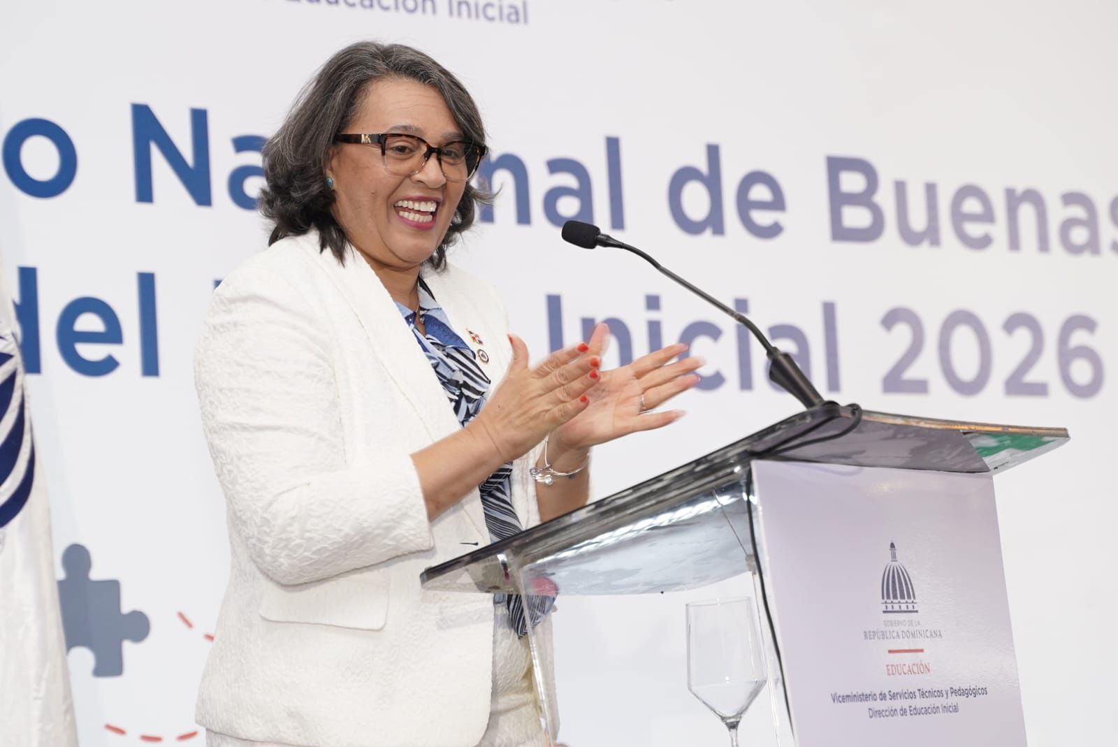 La directora de Educación Inicial, Elvira de la Cruz
