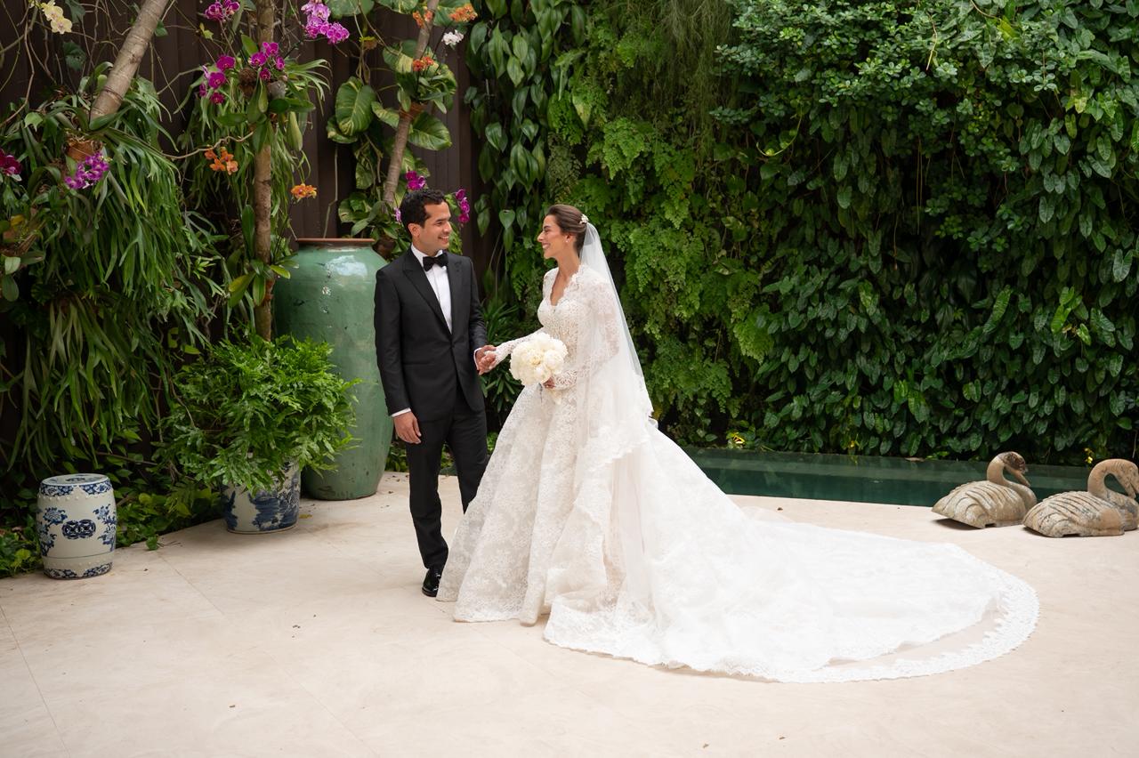 Omar Fernández y Alexia Rubio formalizan su matrimonio ante la Iglesia