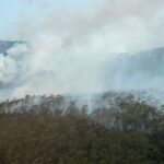 Marena y operativo de fuego forestal.