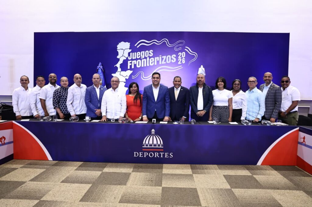 Kelvin Cruz, anunció la celebración de la Gran Final de los Juegos Deportivos Fronterizos 2026, evento que contará con la presencia del presidente Luis Abinader en su acto de apertura.