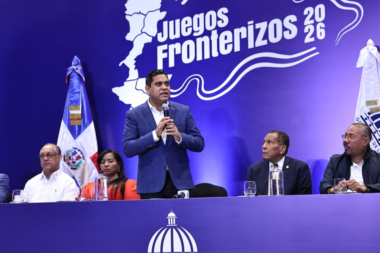 Kelvin Cruz, anunció la celebración de la Gran Final de los Juegos Deportivos Fronterizos 2026, evento que contará con la presencia del presidente Luis Abinader en su acto de apertura.