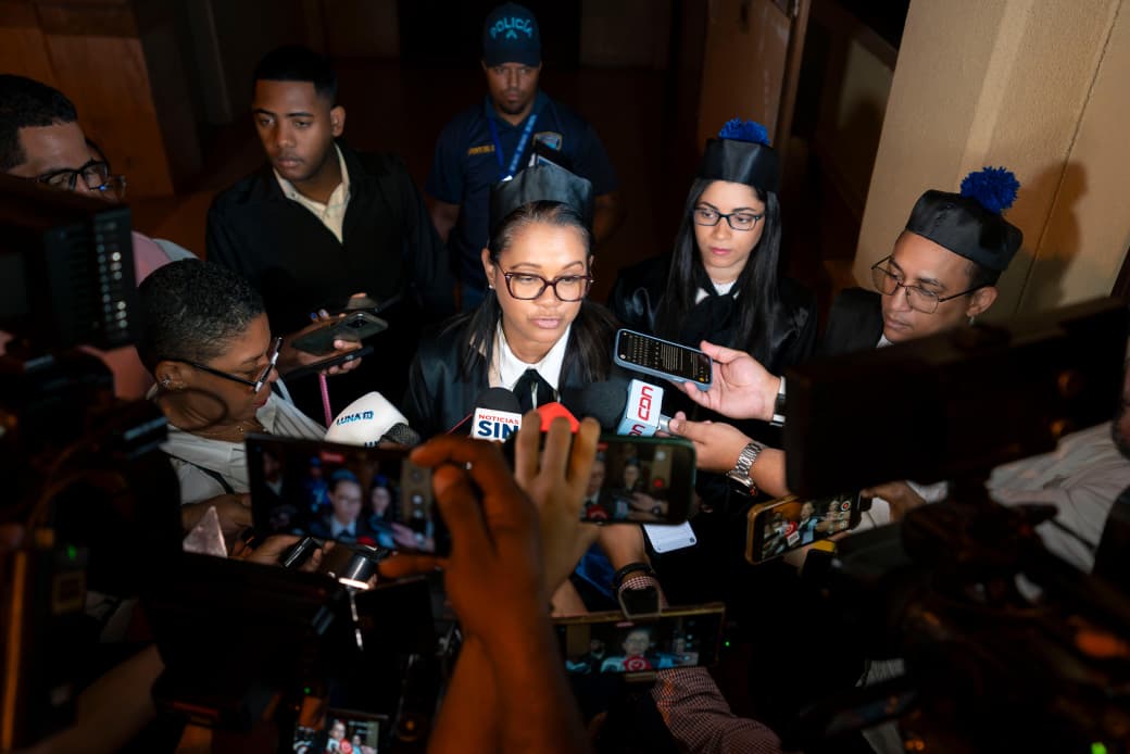 Jueza Stephanie Santiago Reyes, de la Oficina Judicial de Servicios de Atención Permanente de Santiago
