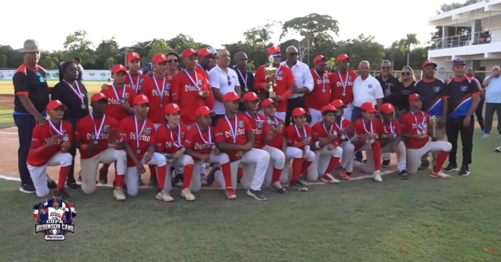 El Distrito Nacional es el campeón de la 7ma versión de la Copa Robinson Canó U12.