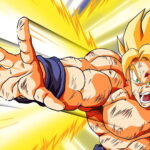 Goku se convierte en Super Saiyajin (Foto fuente externa).
