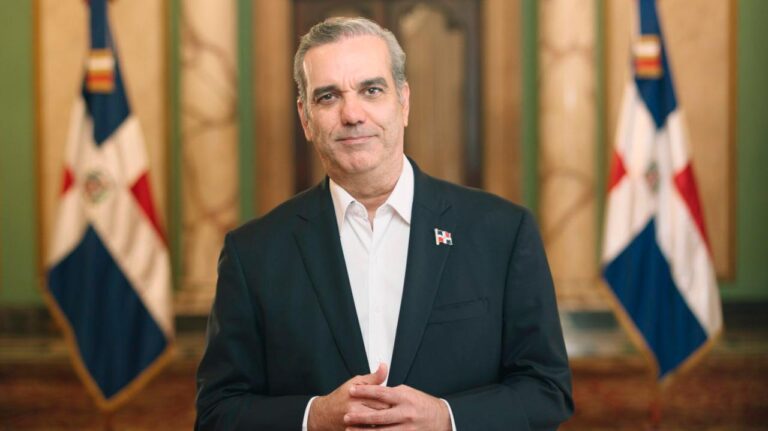 El presidente de la República, Luis Abinader
