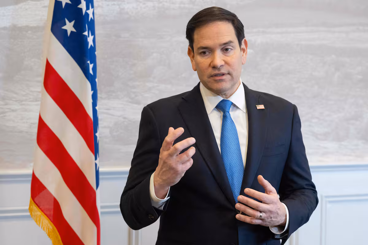 El secretario de Estado estadounidense, Marco Rubio.