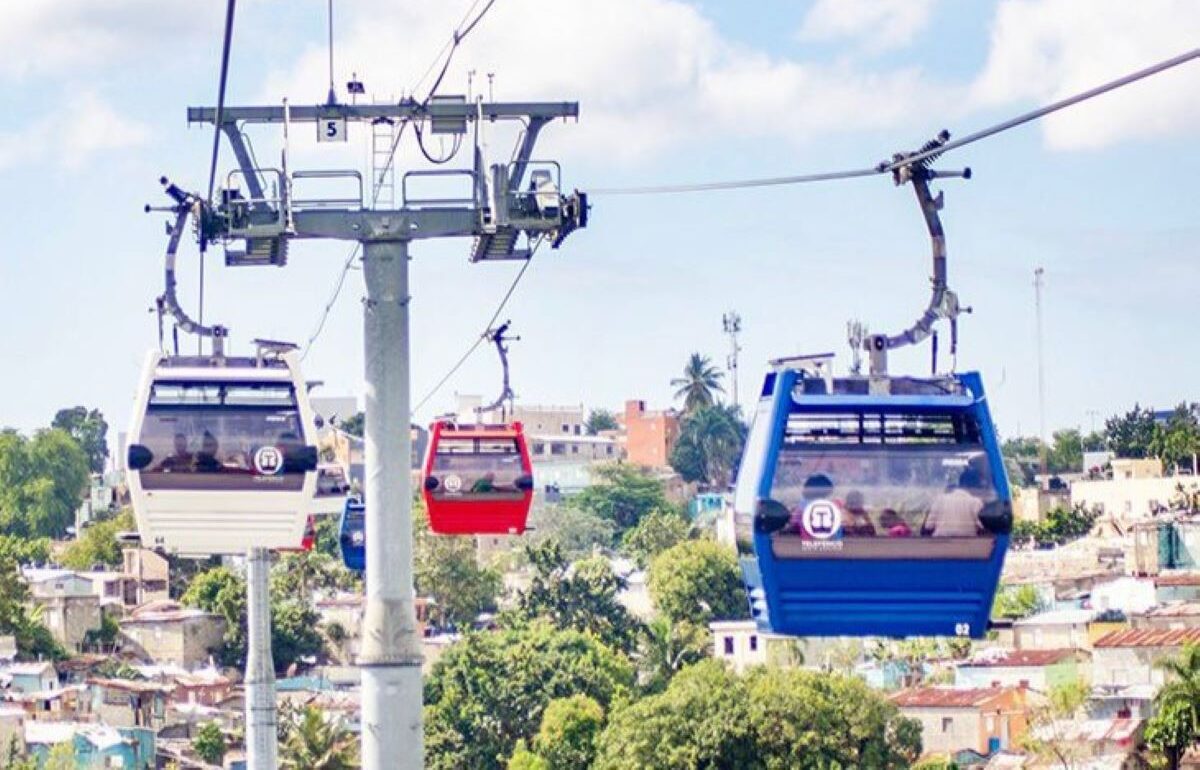 Línea 1 del Teleférico de Santo Domingo.