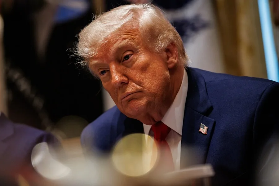 El presidente de Estados Unidos, Donald Trump. EFE/EPA/Samuel Corum.