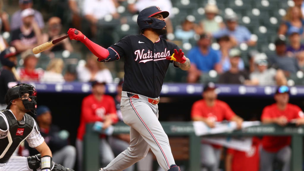 Luis García Jr de los Nacionales de Washington.