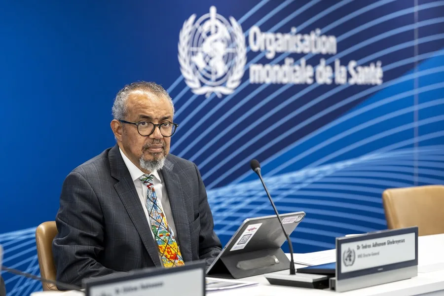 El director general de la Organización Mundial de la Salud (OMS), Tedros Adhanom Ghebreyesus.