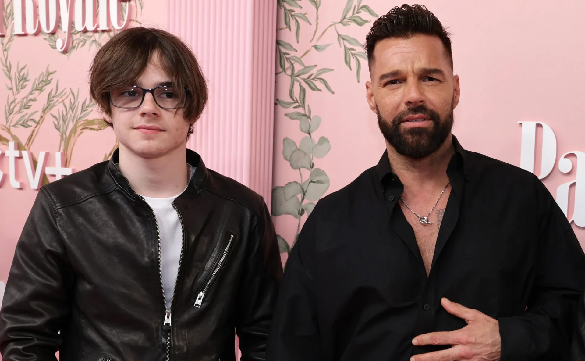 Ricky Martin y su hijo Valentino