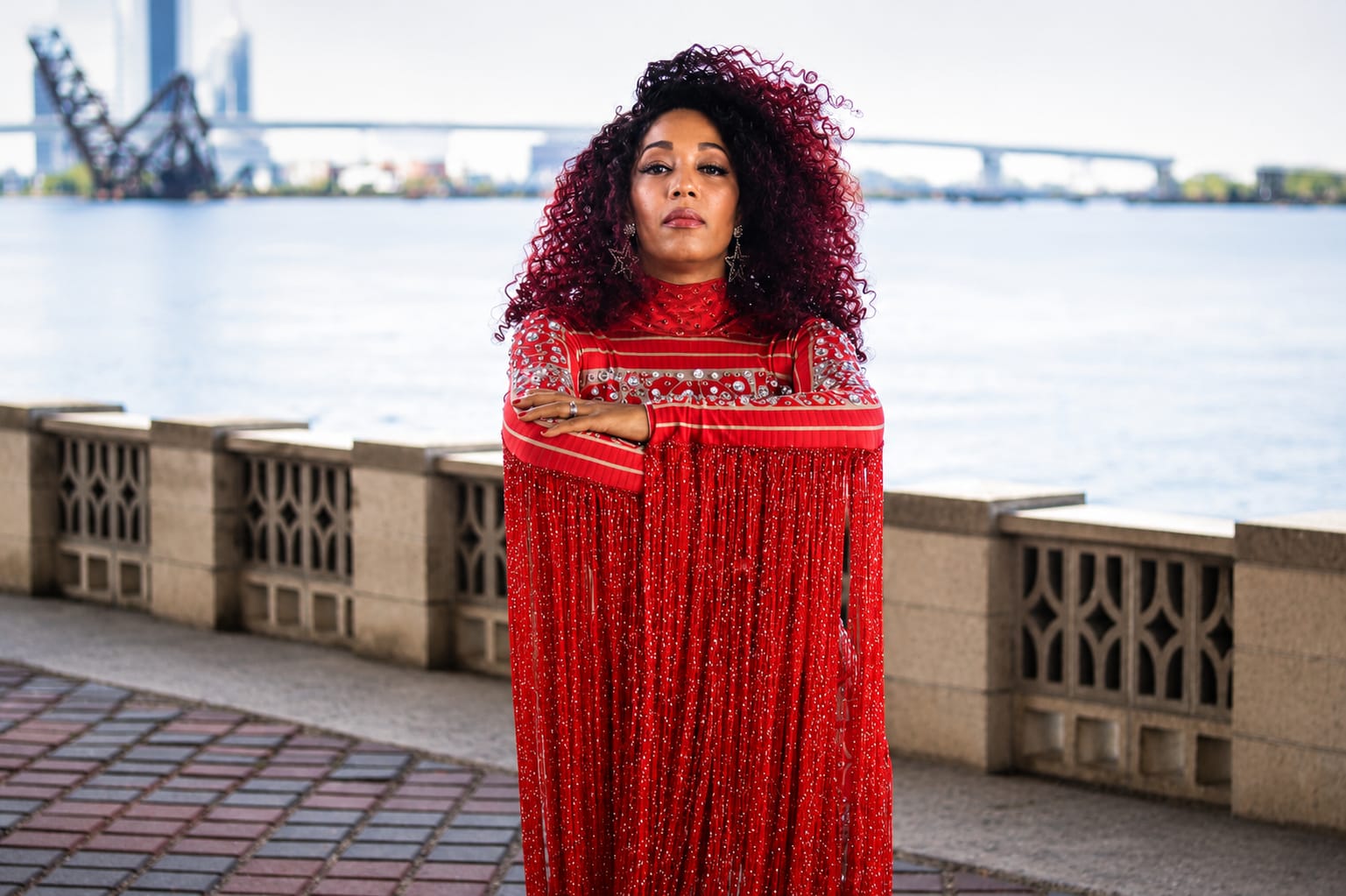 Artista dominicana residente en los Estados Unidos, Awilda Quezada