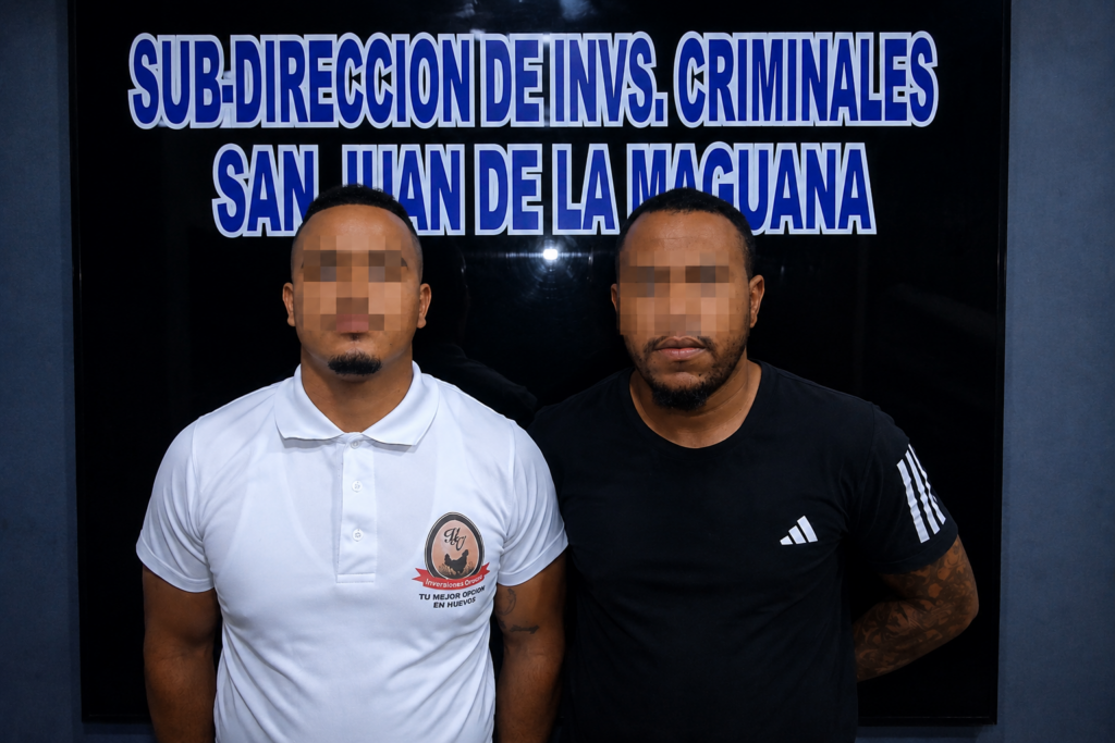 Miguel Antonio Sánchez Suero, y Denny Esquivel Orozco Bello, acusados de estafa