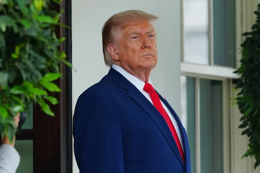 Fotografía de archivo del presidente de Estados Unidos, Donald Trump. EFE/EPA/ Aaron Schwartz.