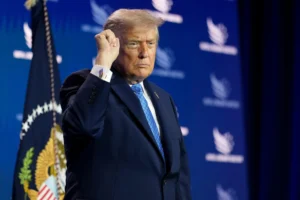 Presidente de Estados Unidos, Donald Trump, en Washington (EE.UU).