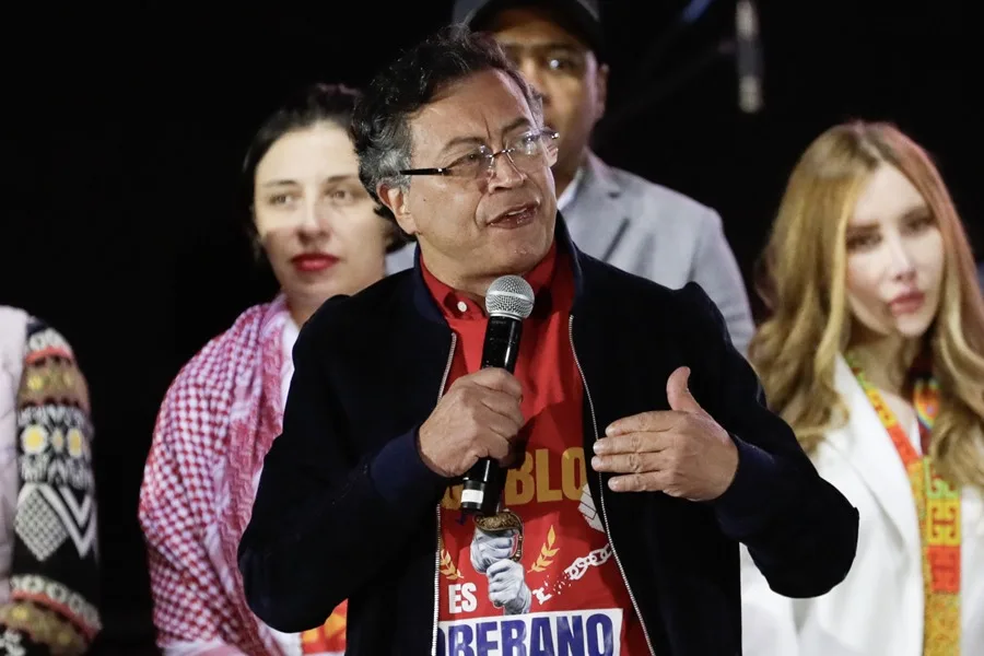El presidente de Colombia, Gustavo Petro, en una fotografía de archivo, en Bogotá (Colombia). EFE/ Carlos Ortega.