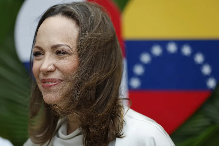 Fotografía de archivo de la líder opositora venezolana María Corina Machado. EFE/ Bienvenido Velasco.