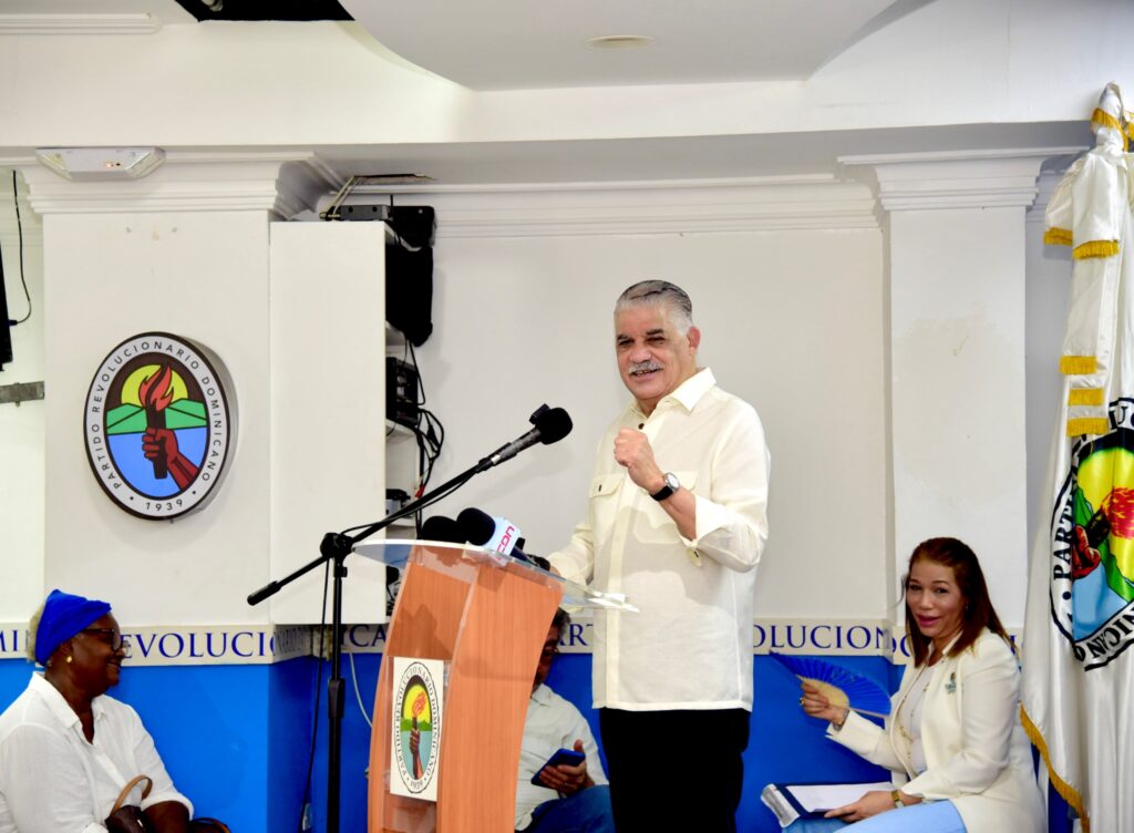Miguel Vargas, presidente del PRD.