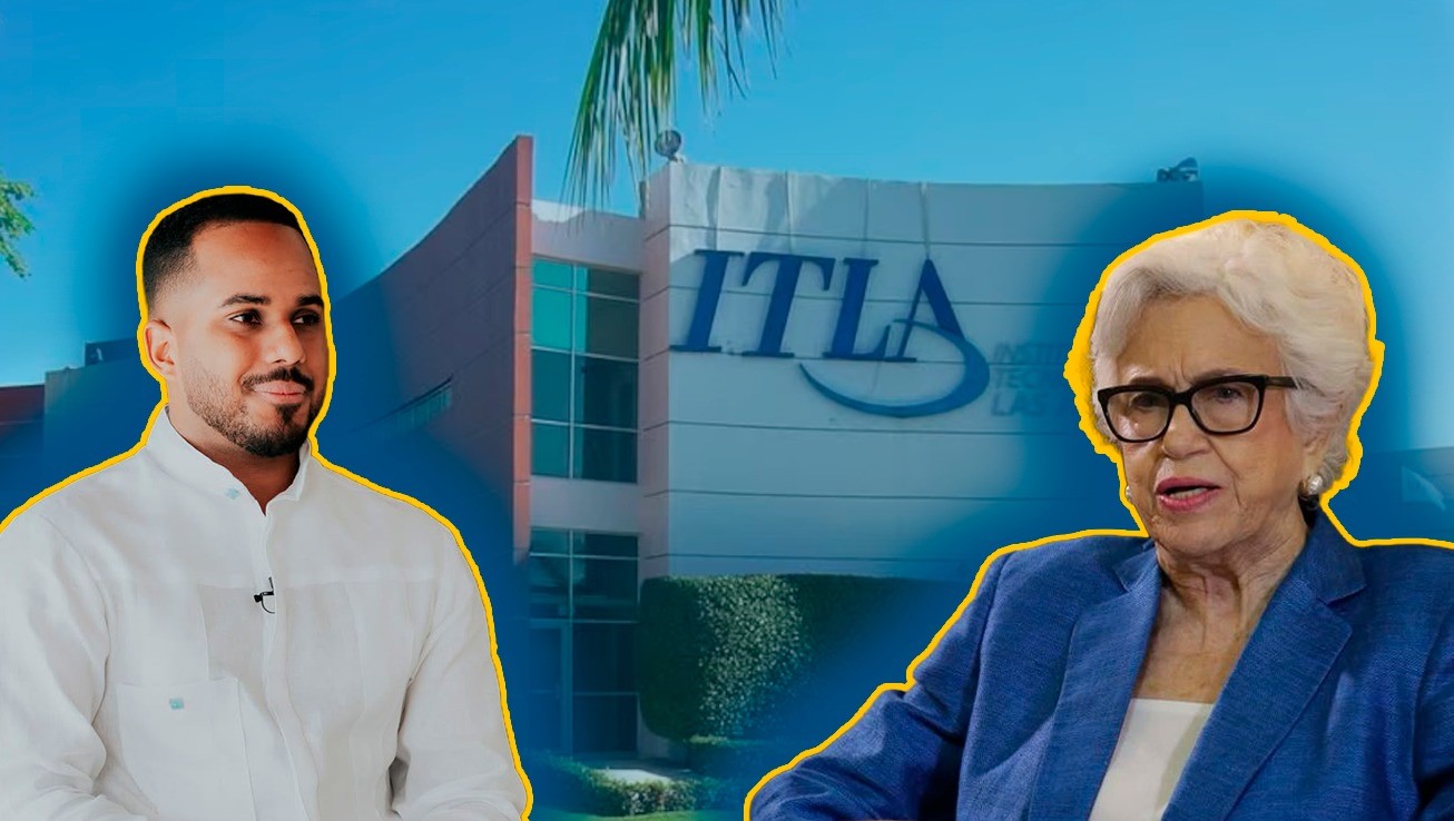 Milagros Ortiz Bosch spbre pasado rector del ITLA, Rafael Feliz.