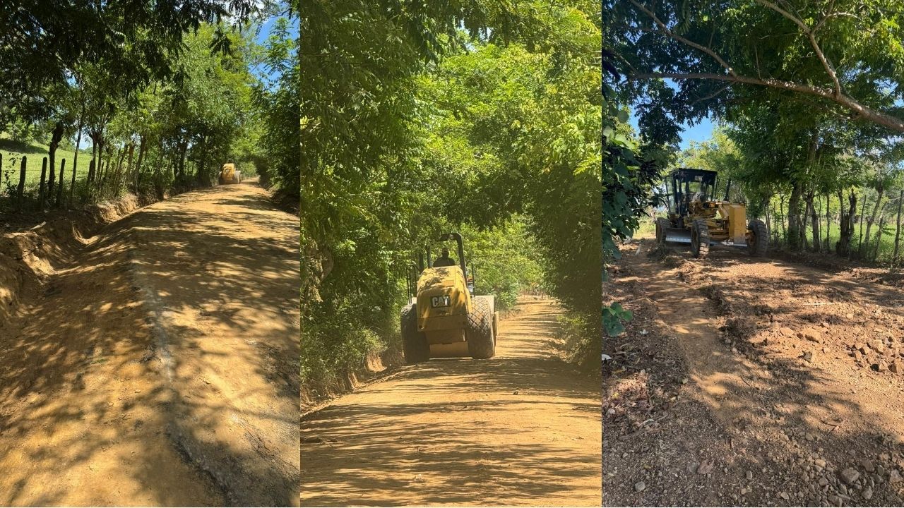 Agricultura interviene más de 300 kilómetros caminos rurales para fortalecer la producción agropecuaria.