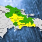 COE coloca siete provincias en alerta amarilla y mantiene ocho en verde.