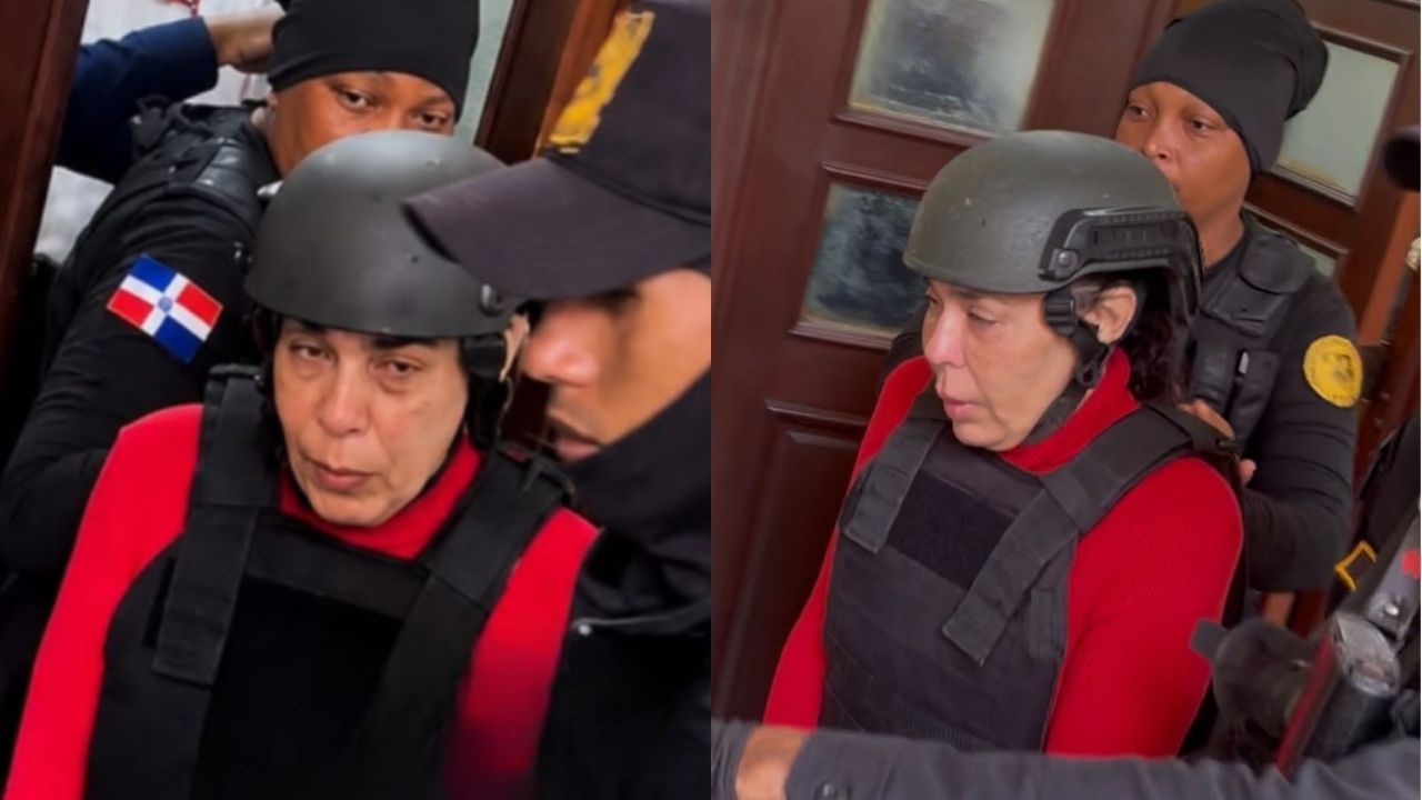 Ada Ledesma a su salida del tribunal.