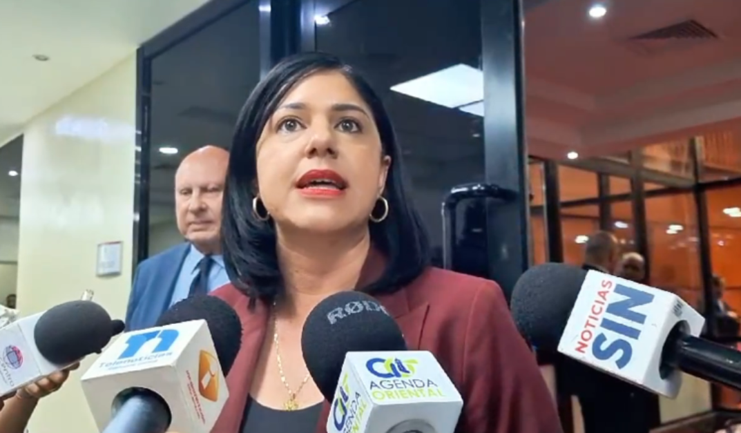 La senadora María Mercedes Ortiz