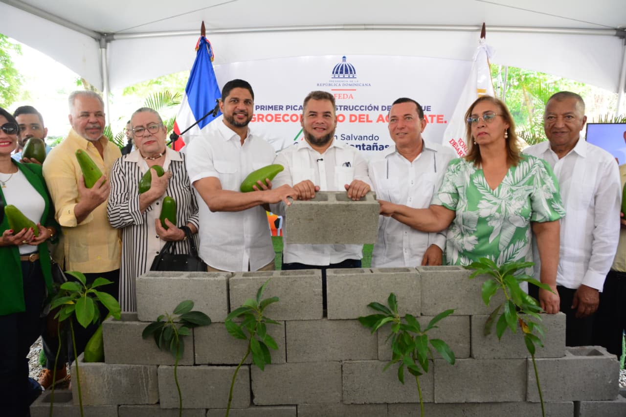 Gobierno inicia parque del aguacate en Cambita