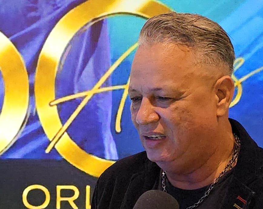 Cantante Mariano Lantigua, líder de la agrupación Aljadaqui
