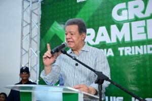 Leonel Fernández desde acto en Nagua.