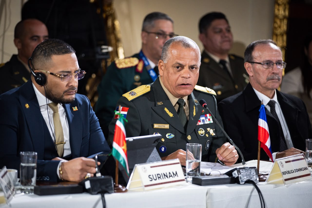 Teniente general Carlos Antonio Fernández Onofre, ministro de Defensa de la República Dominicana.