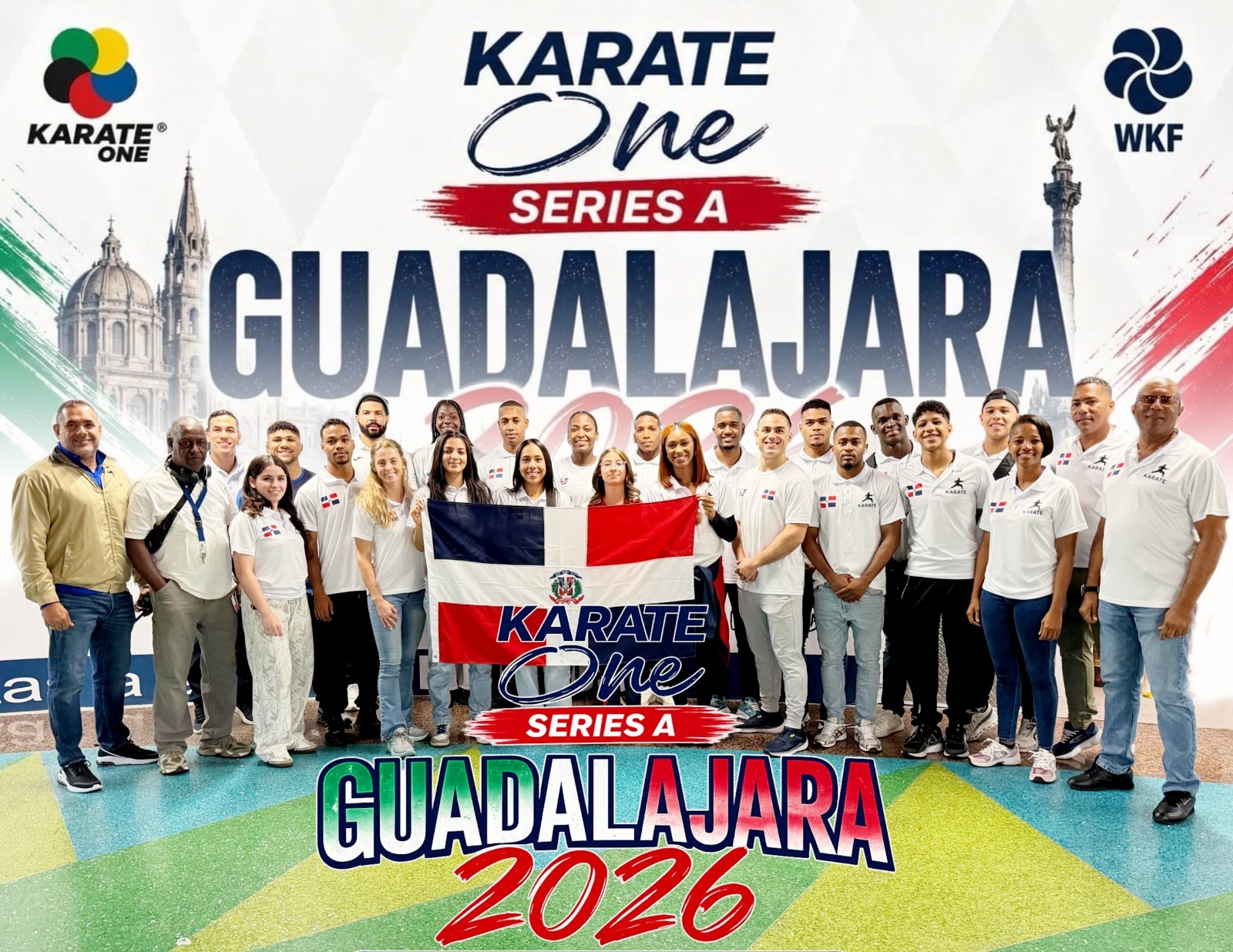 Karate debuta este miércoles en Guadalajara en última preparación para Santo Domingo 2026