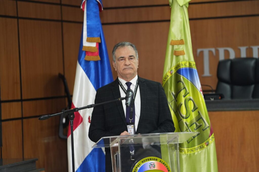 Presidente del Tribunal Superior Electoral, magistrado Ygnacio Pascual Camacho Hidalgo