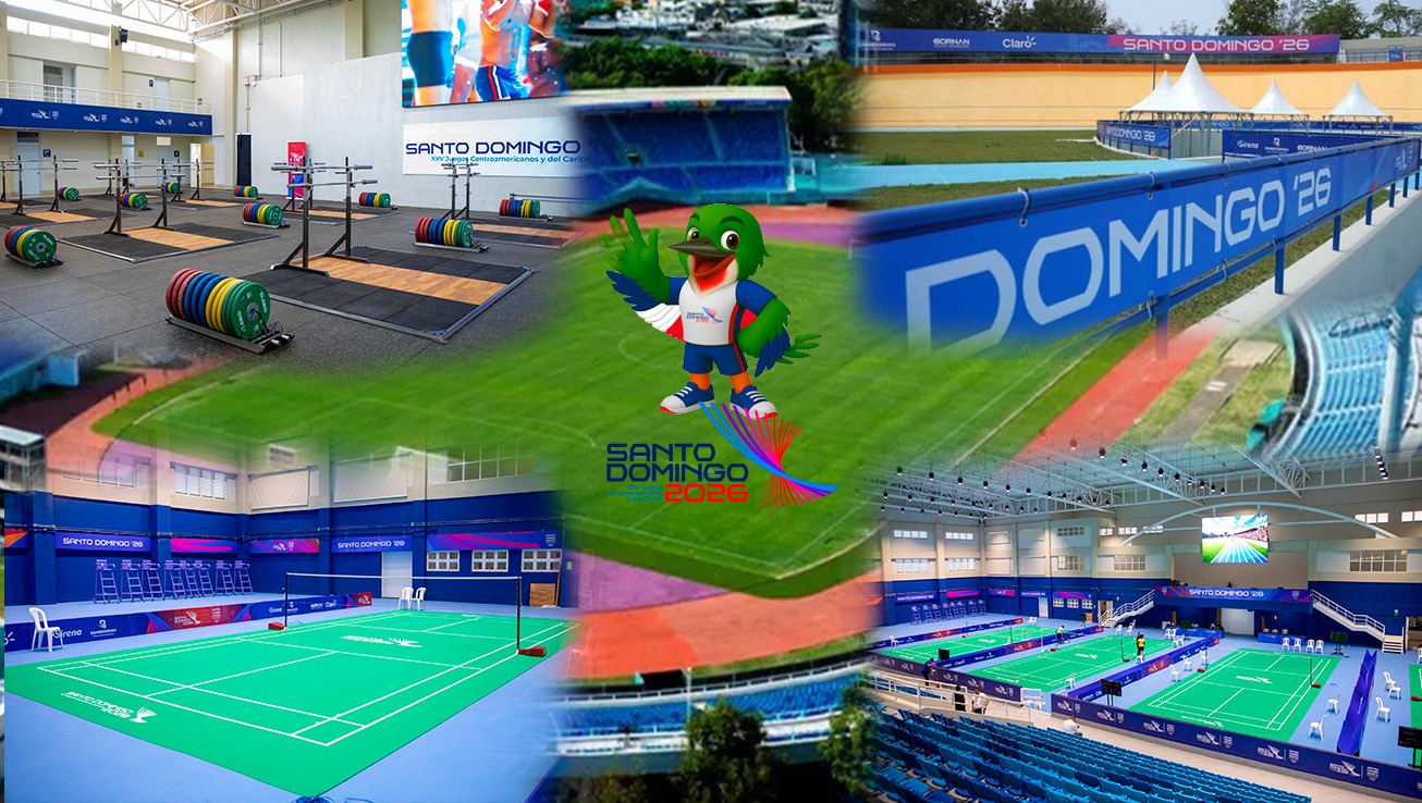 Infraestructura deportiva de los Juegos Centroamericanos y del Caribe.