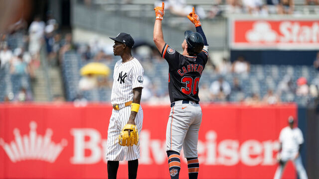 Los Tigres se distancian en la undécima entrada y le propinan a los Yankees su séptima derrota consecutiva.