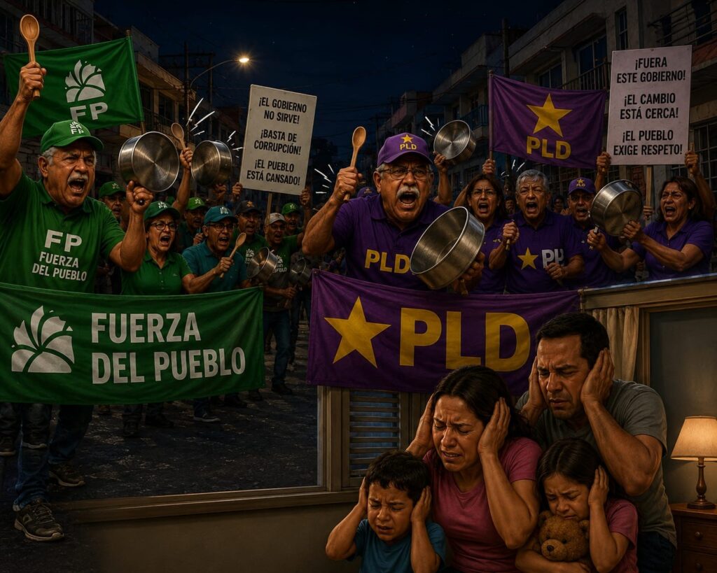 Los cacerolazos políticos y la paz social…