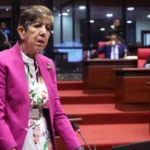 La senadora por Puerto Plata, Ginentte Bounigal