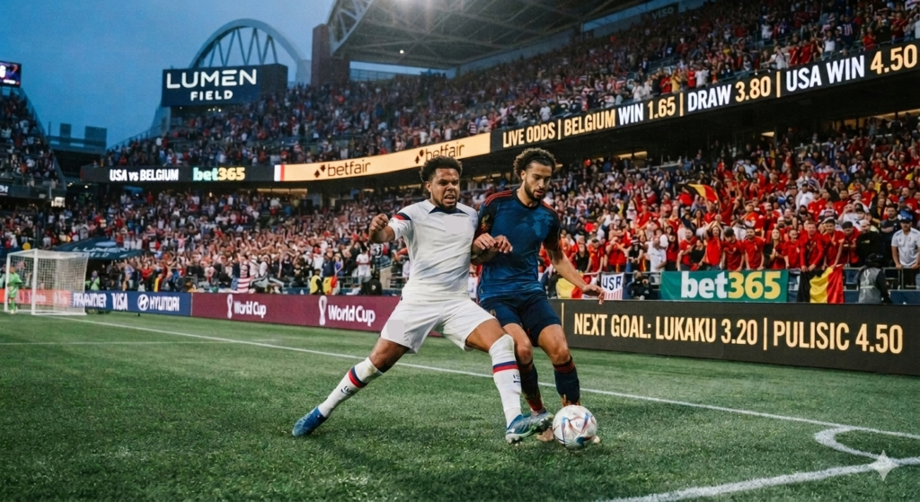 La derrota de Estados Unidos en el Mundial marca récords de apuestas y grandes ganancias
