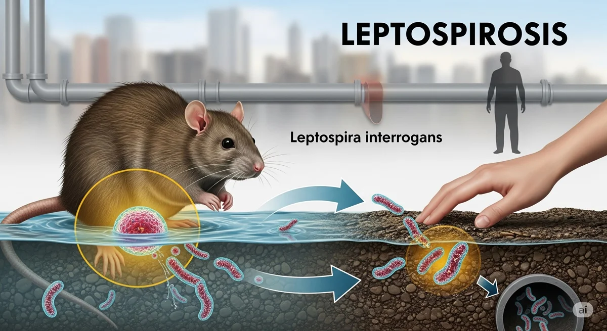 Salud Pública alerta aumento de casos de leptospirosis