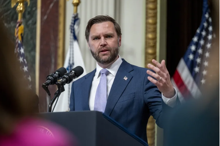 JD Vance, en Washington (EE.UU.). EFE/EPA/ Daniel Heuer