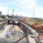 Paliza, mostró este fin de semana los avances de la construcción del túnel de la Plaza de la Bandera, una de las principales obras